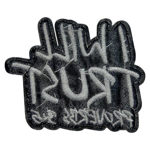 I Will Trust Iron On Patch - Picture 3 of 3